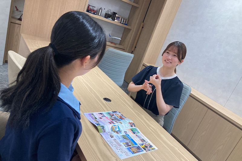 カウンタ対応中