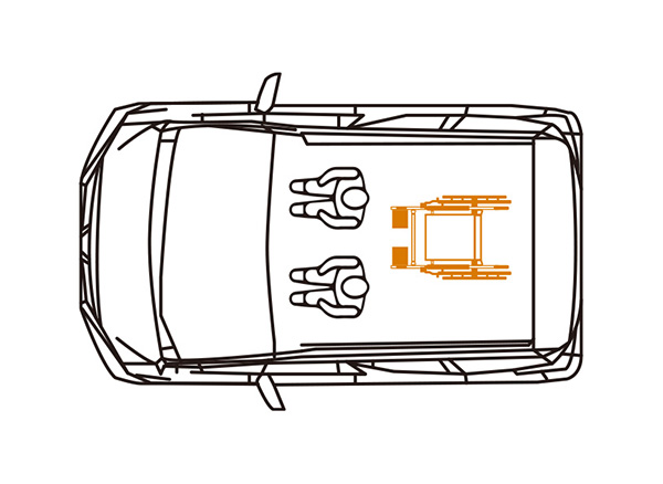 軽自動車（スロープ）
