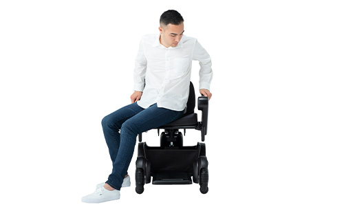 乗降時に足が上げづらい 
横から移乗したい