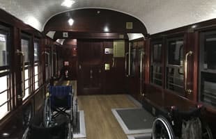 キュランダ鉄道車椅子用客車(イメージ)