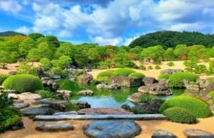 白砂青松庭