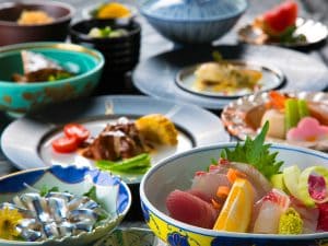 ↑カンパーナホテルの五島牛会席（イメージ）