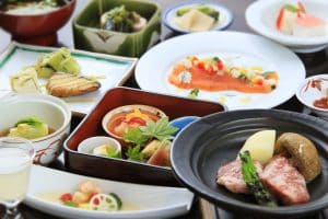 上高地アルペンホテル夕食（イメージ）