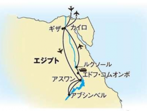egypt-tour-map