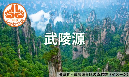 ガラス張りの桟道と吊り橋を歩く、仙境の世界・武陵源7日間