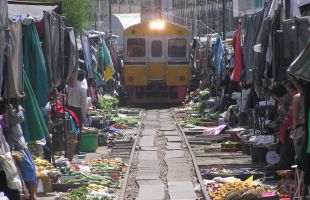メークロン鉄道市場（イメージ）