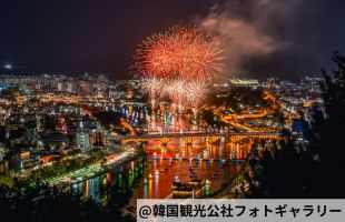 晋州南江流灯祭（イメージ）