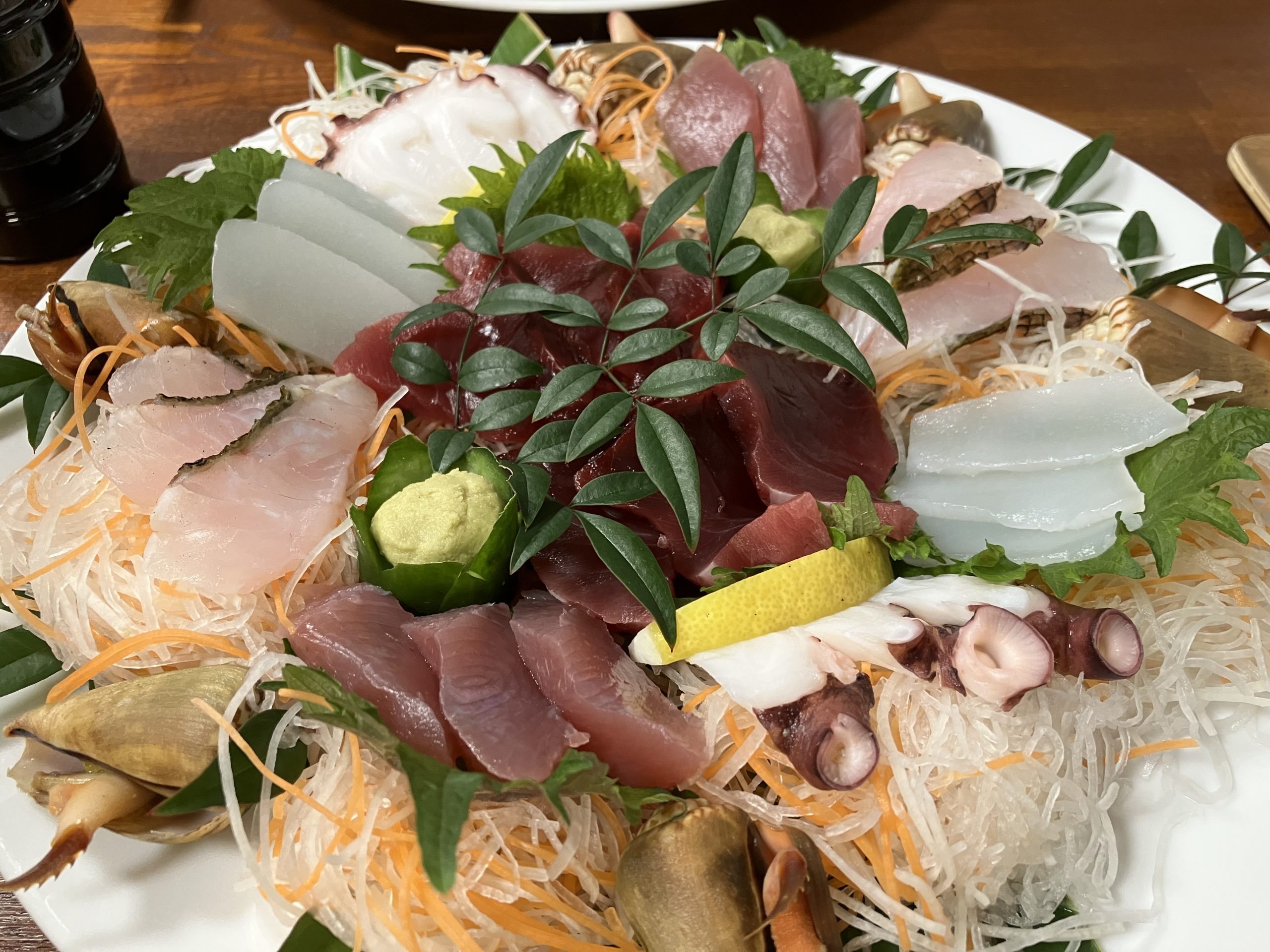 奄美の豪華海鮮料理