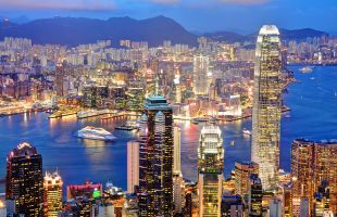 香港島の夜景（イメージ）